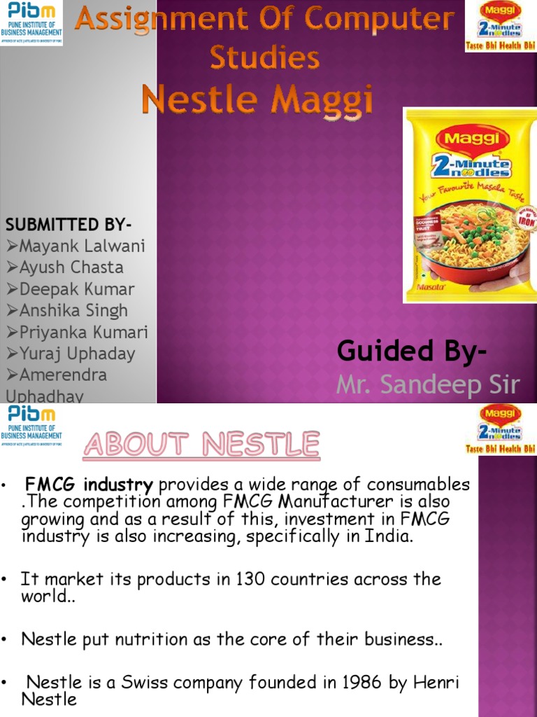 Nestle controversy picture