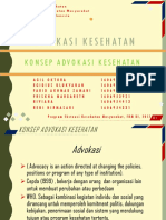 Tugas 1 - Konsep Advokasi Kesehatan