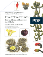 Cactaceas en La Flora Silvestre de Chile - A. Hoffmann, H. Walter (Claudio Gay, 200