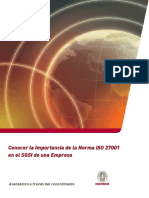 UC01-Conocer Importancia Norma ISO 27001