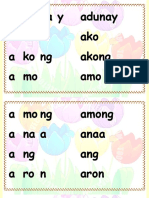 MTB Binisaya Sight Words