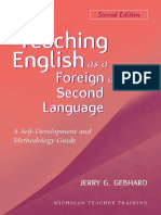 (Michigan Teacher Training) Jerry G. Gebhard-Teaching English As A Foreign or Second Language - A Teacher Self-Development and Methodology Guide-The University of Michigan Press (2013)