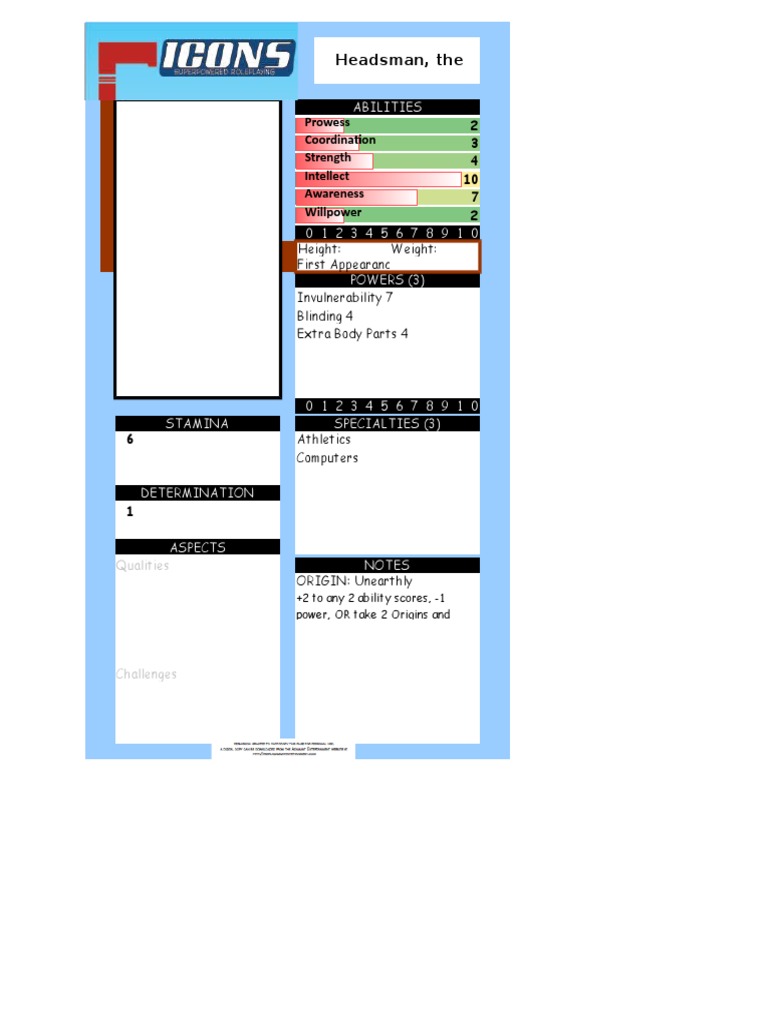 Vampire The Masquerade 2nd Edition Character Sheet 2020-2023