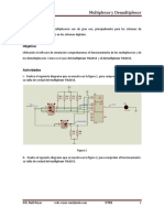 Practica de Multiplexor y Demultiplexor