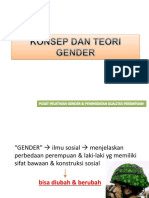 Konsep Dan Teori Gender