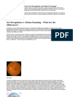 Iris Recognition vs. Retina Scanning - What Are The Differences?