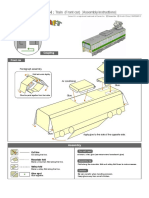 Train front car assembly instructions