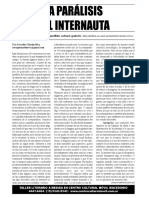 La parálisis del Internauta - Por Martin Riva