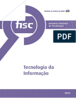 TCU Relatório Sistêmico de Fiscalização de TI 2015