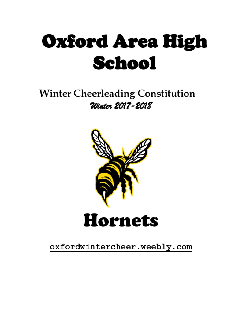 Winter Cheerleading Guidelines 2017-2018 | PDF | Cheerleading | Government
