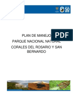 Plan de Manejo Islas