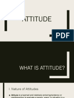 Attitude