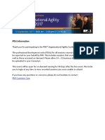 PMI Organizational Agility 2017 PDU Information v2