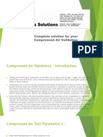 Complete Solution For Your Compressed Air Validation