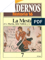 Cuadernos de Historia 16 007 La Mesta 1985 PDF