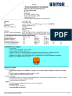 Ficha de Datos de Seguridad 1 Identificación de La Sustancia/preparado y de La Sociedad/empresa