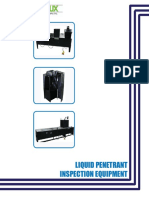 Liquid Penetrant Inspection Equipment