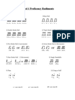 P2 Level 1 Rudiments