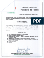 Comite Directivo Municipal de Tecate