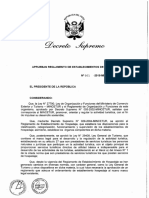 Decreto Supremo Nro 001 2015 Mincetur Reh