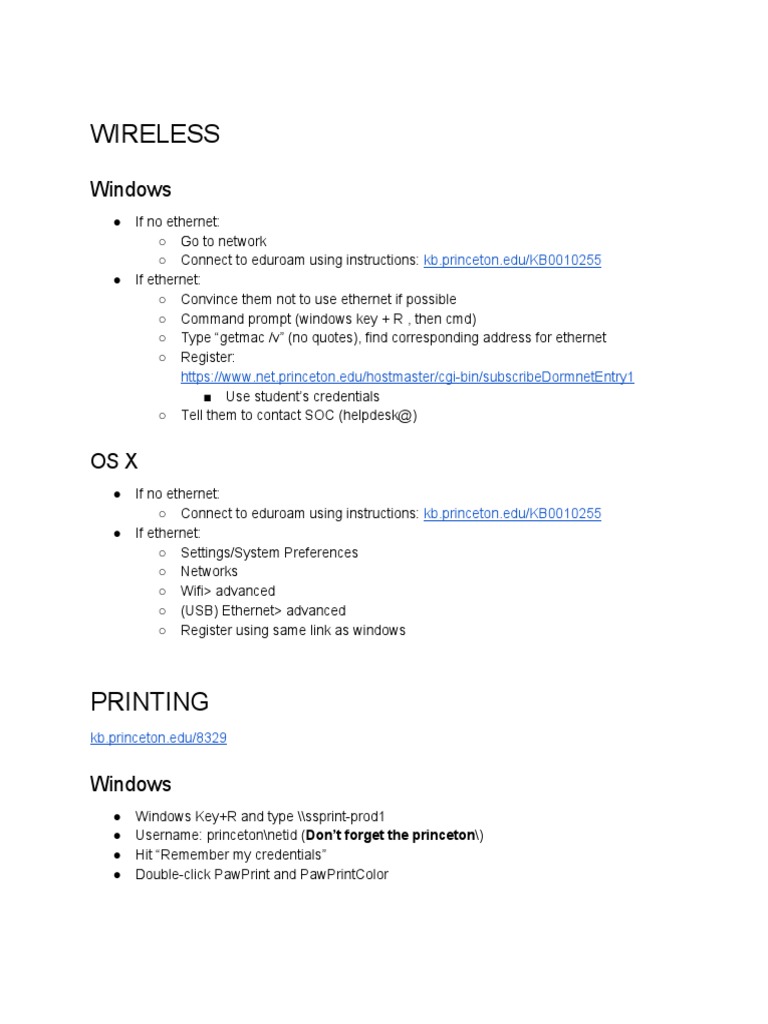 Stc Cheat Sheet