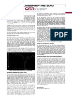 Nieuwsbrief QTR Fund - Mei 2010