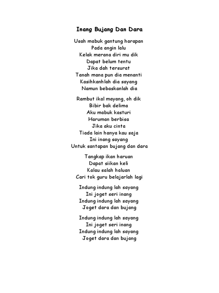 Lirik Lagu Pdf