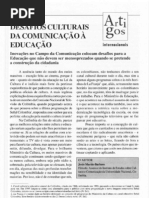 Barbero-Desafios Da Educacao a Comunicacao