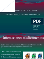 Interaccion Medicamentosa y Reacciones Adversas