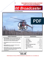 Model - Hughes Model 369MD500 Series Helicopters Spray System