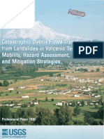 Catastrophic Debris Flows Transformed From Landslide in Volcanoc Terrains