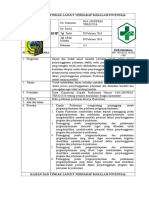 1.2.5.4 SOP Kajian Dan Tindak Lanjut Masalah Potensial