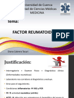 Factor Reumatoide y Asto