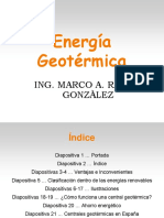 Energia GEOTERMICA Diapositivas