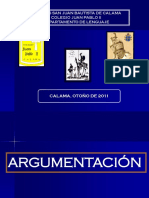 ARGUMENTACIÓN