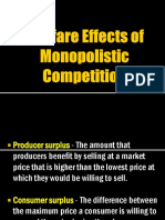 Welfare Effects of Monopolistic Competition
