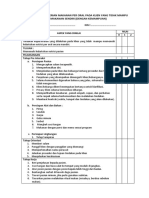 Checklist Pemberian Makanan Per Oral Pada Klien Yang Tidak Mampu Makanan Sendiri (Dengan Kemampuan)