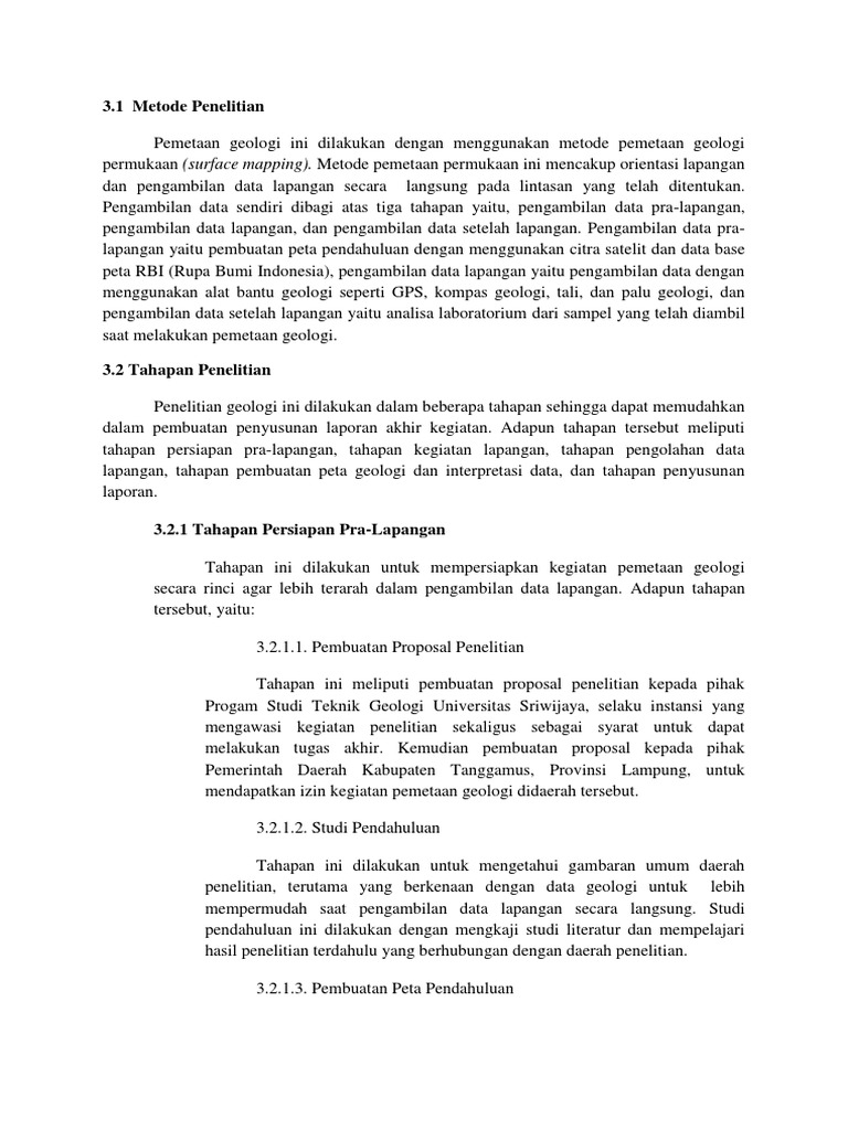 Contoh metodologi penelitian Contoh metodologi penelitian