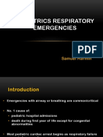 Pediatrics Respiratory Emergencies: Samuel Harmin