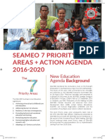 04 SEAMEO 7 Priority Areas Implementation by Centres