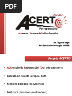 Projeto ACERTO: Cuidados Peri-Operatórios | PDF