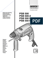 Bosch Psb500