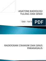 Anatomi Radiologi Tulang Dan Sendi