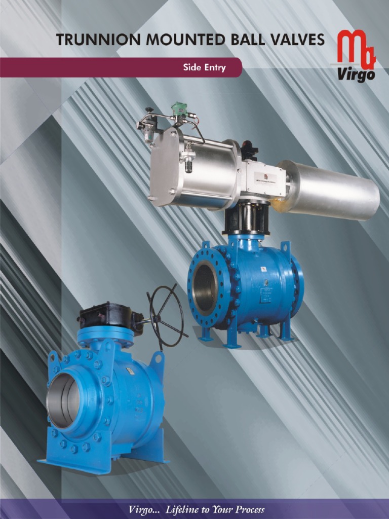 Virgo Trunnion Ball Valve Valve Automation