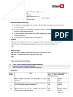 MT (MEL - 3206) Course Handout Sem IV