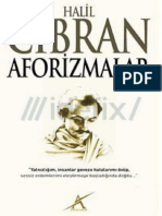 Aforizmalar - Halil Cibran