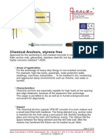 Chemical Anchors, Styrene Free: K-A-L-M