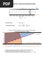 Velocity and Temperature Profiles in Convection