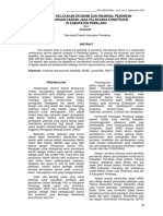 Analisis Kelayakan Ekonomi Dan Finansial Pendirian Perusahaan Daerah Jasa Pelaksana Konstruksi Di Kabupaten Pemalang