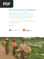 Restitution in Myanmar